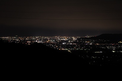 松山市街の夜景