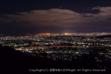 福岡市街を中心とした夜景
