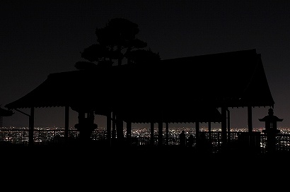 神呪寺からの夜景