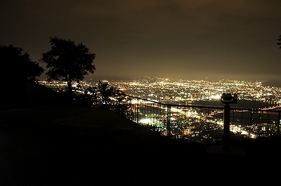 高松市を中心とした夜景