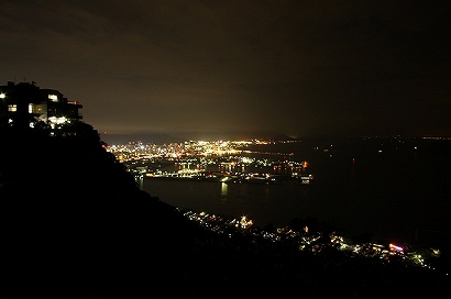 屋島城跡展望台からの夜景