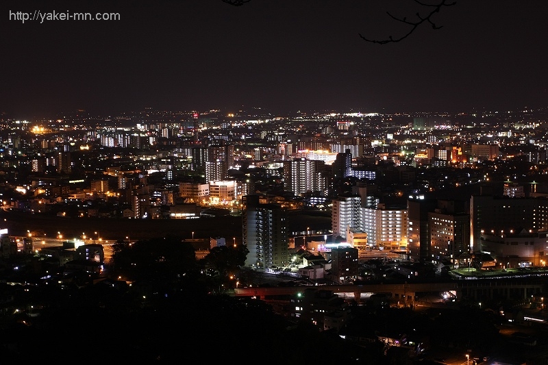 花岡山 熊本県熊本市の夜景 - 夜景を見に行かNight