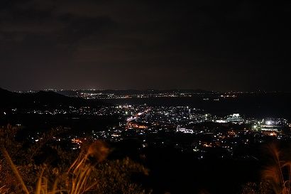 佐敷町の夜景