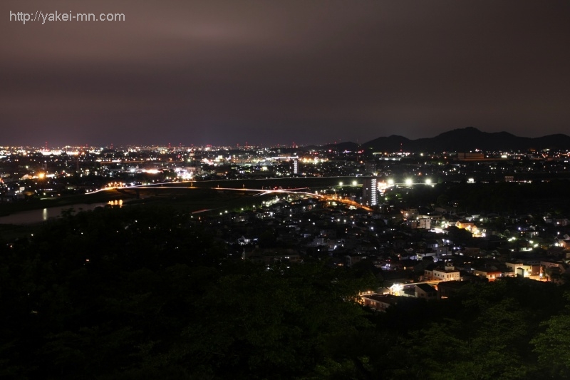 織姫公園の写真 夜景を見に行かNight