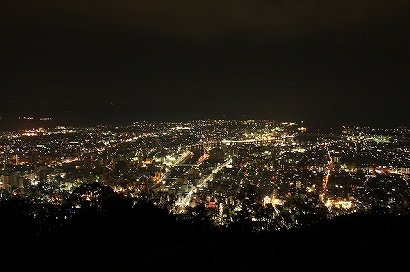 徳島市の夜景